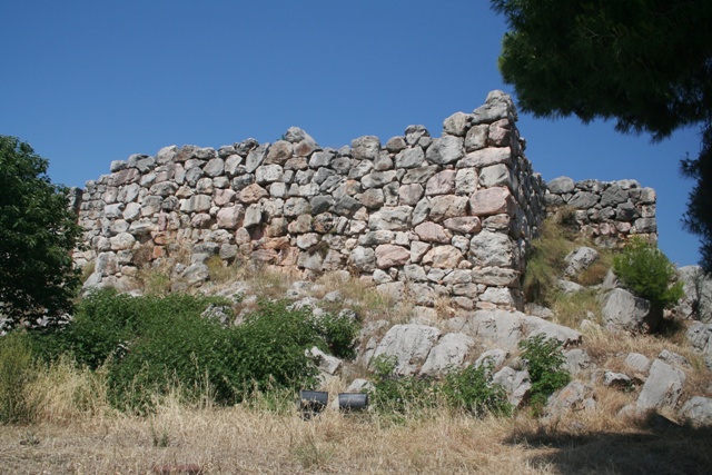 Tiryns - The Cyclopean stones on the South-West corner